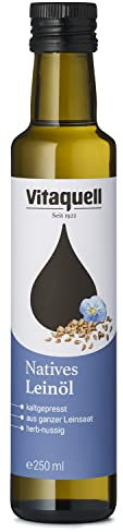 Vitaquell Huile de lin pressée à froid vierge 250 ml