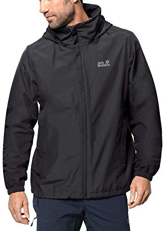 Jack Wolfskin Stormy Point Veste Hardshell pour Homme, Wild Brier, XXL