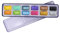 Artway Watercolour Set - Shimmer - 12 Full Pans , Black