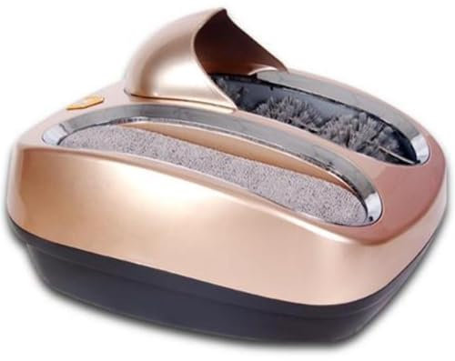 Machine Automatique De Nettoyage De Semelles De Chaussures Machine De Brossage à L'eau Pour Semelles De Bottes chaussures Intelligentes Cireuse De Chaussures électrique à Induction Intell(Color:Or)