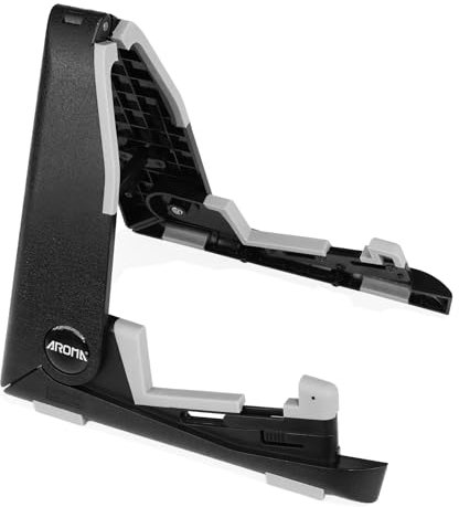 AROMA ukulele ständer für Ukulele, Mandoline, Violine, Kleine Instrumente Faltbar und Verstellbar A-Rahmen Halterung