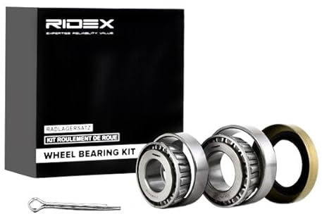 RIDEX Kit de roulement de roue 654W0454 Essieu arrière gauche & Essieu arrière droit & des deux côtés du pont arrière & Essieu avant Diamètre intérieur: 25 & 20mm Diamètre extérieur: 52 & 47mm avec