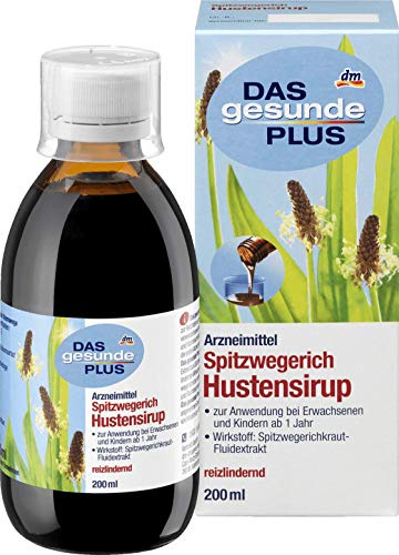 DAS gesunde PLUS Spitzwegerich Hustensirup, 200 ml