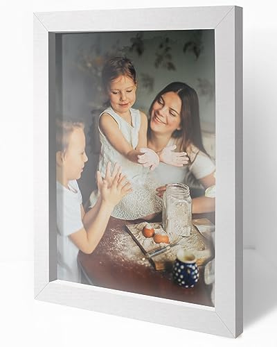 Panorama Póster Personalizado con Marco Blanco A4 21x29,7 cm - Cuadro con Fotos Personalizadas en Papel de 250gr