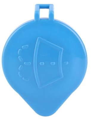 Tissting Tapa del depósito del lavaparabrisas, Reemplazo de plástico fácil de instalar sin herramientas 643237 para C5 C6 407 3008 5008, Diseño para sellado perfecto y ajuste preciso