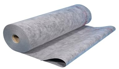 Sous-couche de découplage imperméable, tissu en polyéthylène imperméable for revêtement de sol carrelé, murs et sols de douche, salle de bain(500g 10㎡)