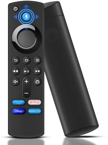 Telecomando vocale sostitutivo AMZ Smart TV Stick (2a,3a generazione,4K,4K Max,Lite,HD),telecomando vocale di 3a generazione compatibile con Insignia/Toshiba Smart TV AMZ F-ire TV Cube