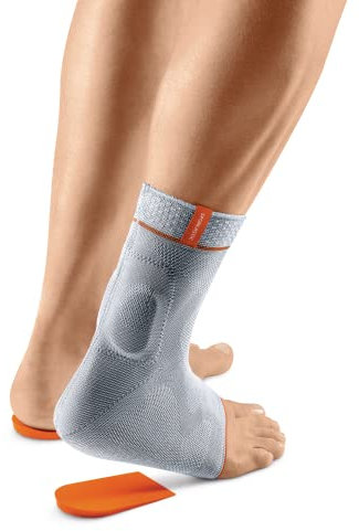 SPORLASTIC – Achillessehne Bandage ACHILLODYN rechts & links – Kompressionsbandage mit Friktionspelotten & Fersenkeil - Ideal für Achillessehnenentzündung, Reha & Stützung des Rückfußes - Beige 2