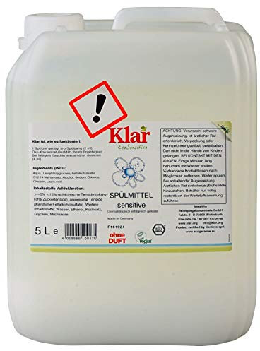 Klar Spülmittel sensitive 5l