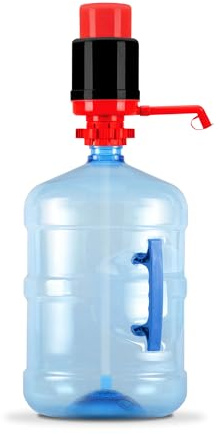 Brio Universal Manual Drinking Water Pump (Red/Black)