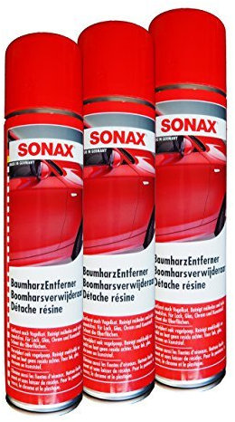 Preisjubel 3 x SONAX BaumharzEntferner 400ml, Lackreiniger, Vogelkot, Harzentferner