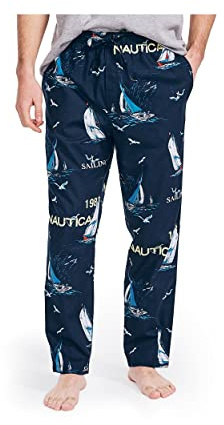 Nautica Pyjamasbyxa, vävd, 100% bomull, med elastiskt midjeband, XL