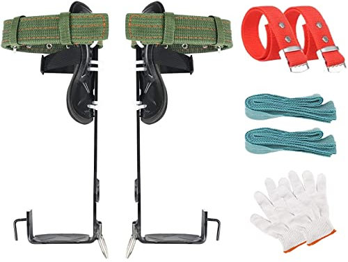 Grampones para Trepar, Picos de Escalada de Árboles profesión, Juego De Clavos Para Trepar Árboles para recoger cocos y aventuras al aire libre, 2 Claws
