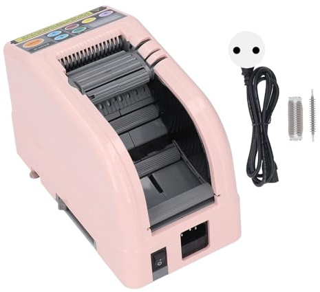 Machine de Découpe Automatique de Ruban – Coupeur de Bandes 6 à 60 mm de Large, Longueur Réglable 5 à 999 mm, pour Rubans Adhésifs et Tissus