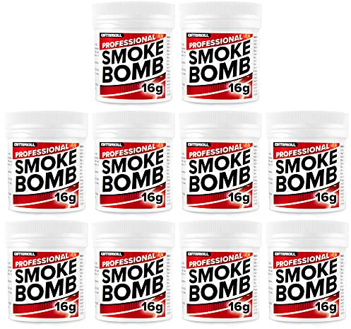 16g Smoke Bomb Fogger For Fleas, Bedbugs, Moths and all insects | Professional Strength (10)