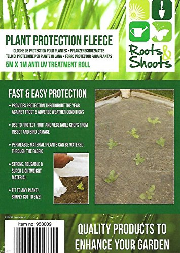 Pianta protezione in pile manica Garden Shrub serra Heavy Duty anti freddo gelo invernale Protector permette di raggiungere umidità dell' aria acqua pianta completamente riutilizzabile Vello di