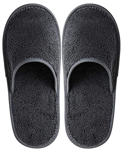 Linnea Chaussons de Bain Pure Gris Anthracite Taille Small S du 36 au 38