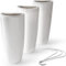 Ligano® - Lot de 3 humidificateurs d’air pour le radiateur - En céramique - Modern