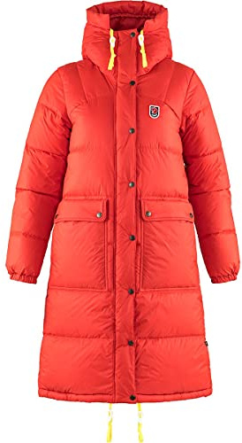 Fjallraven 86126 Expedition Long Down Parka W Jacket Womens True Red XXS