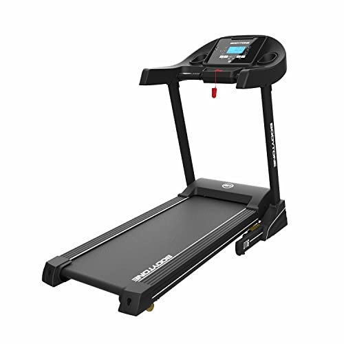 Bodytone - Cinta de Correr | Maquina de Correr con 12 programas y 15 Posiciones Distintas | Cinta de Andar con Velocidad Ajustable y Pantalla LCD hasta 16km/h | DT16