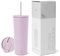 Simple Modern Thermobecher mit Strohhalm und Deckel | Trinkbecher mit Henkel Wiederverwendbare Edelstahl | Geschenke für Frauen und Männer | Classic | 710ml | Lavender Mist