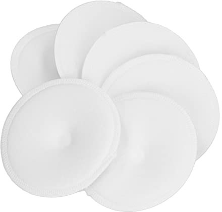 12 Stück wiederverwendbare Stilleinlagen aus reiner Baumwolle, waschbar, auslaufsicher, Stilleinlagen aus Baumwolle, sehr saugfähig, für die Zeit nach der Geburt