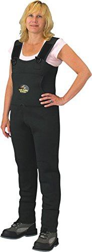 CADDIS Women's Queen Size Green Neoprene Stocking Foot Wader, Medium Queen