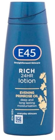 E45 Rich 24hr Moisturising Lotion, 200 ml