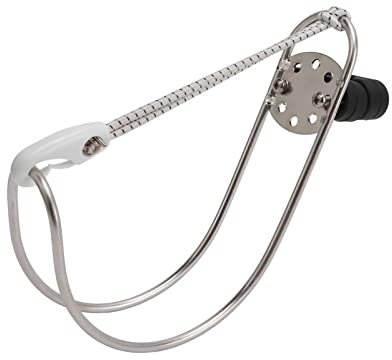 Soporte Para Salvavidas En Forma De Herradura Ajustable A Cualquier Ángulo Bracket De Metal Resistente Para Bote Accesorio Marino Compatible Con Diferentes Tipos De Salvavidas