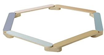 VERTBAUDET Jeu Motricité Enfant Poutres d'Équilibre Bois FSC bois TU