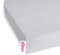 babybay Jersey Spannbetttuch Deluxe mit Membran passend für Modell Maxi, Midi, Boxspring, Comfort und Comfort Plus, zartgrau