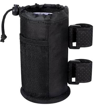 Portabidon Bicicleta Porta Bidones para Bici MTB Portabotellas Bicicleta Soporte Botella Bicicleta con Bolsillo de Malla para Coche Bicicleta
