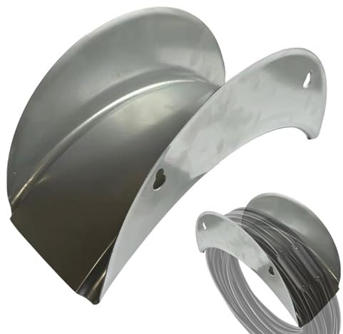 Percha de manguera resistente, organizador de manguera resistente, gancho de manguera resistente, organizador de manguera de metal resistente, soporte de manguera para patio exterior, patio, césped,