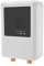 JAYEUW Klein-Durchlauferhitzer Elektrischer Warmwasserbereiter Tankloser Elektrische Durchlauferhitzer mit Fernbedienung LCD-Touchscreen für Handwaschbecken Küche Bad 30-55℃ 4500W (Weiß)