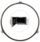 TSUOUKL 1pc Anelli per Giradischi a Microonde, Supporto Teglia Rotante Forno A Microonde, Anello per Piatto Rotante per Microonde, 17,8 cm Diametro, per Forno a Microonde Giradischi 24.5/25.5/27 CM