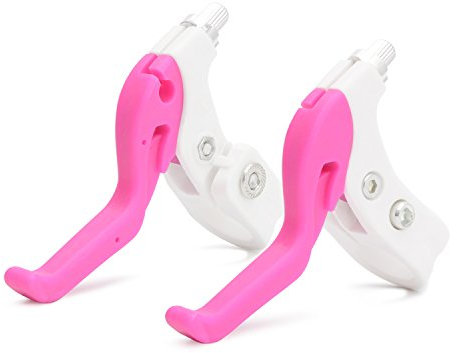TOPCABIN 1 para Kinder Fahrrad Bremshebel Lenker Bremsen Fahrrad Handgriff Bremse Bremshebel Kind Fahrrad Bremshebel Für Kinder Fahrrad (Rosa)