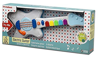Tachan - Guitare Enfant Rock and Roll Lumineuse (LS8822)