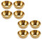 Cabilock 8Stück Dipschalen Edelstahl Gewürzschale Saucenschälchen Golden Kleine Servierschalen Sushi Soja Salatsoße Saucen Sojasauce Ketchup Gewürz Dessert Snacks Schälchen Dipschälchen