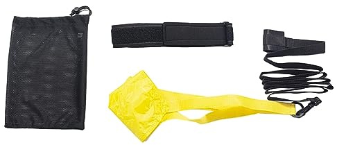rockible Paracadute da Nuoto Cintura di Resistenza al Nuoto Attrezzatura per L'allenamento Agilità Principianti Pratico Portatile Durevole, 20 cm