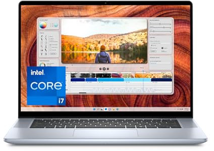 Dell Inspiron 16 (7640) Laptop 16 Display 2.5K Intel Core i7-13620H, 16GB RAM, 512GB SSD, Intel UHD Graphics Windows 11 Home, Tastiera Italiana Retroilluminata ComfortView Plus - Ice Blue