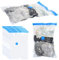 Tenbrachian 8 Stk Vakuumbeutel für Kleidung, 60 x 40 cm Kleine Reise Kompressionsbeutel, Vakuum Aufbewahrungsbeutel Kleidung, Vacuum Beutel, Vacuum Bags for Clothing Trave