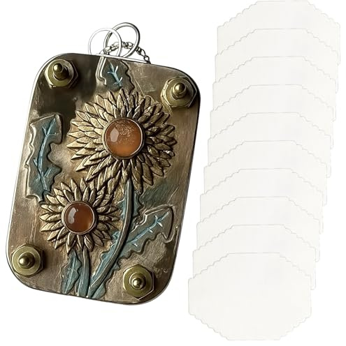 JazRvr Blumenpresse 11-teiliges Set, Blumenpresse Kinder, Pflanzenpresse für kreative Bastelprojekte, Kompaktes DIY Werkzeug für Naturliebhaber, Ideal für Familienaktivitäten und Geschenke