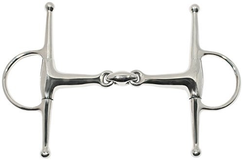 Knebeltrense EDELSTAHL, doppelt gebrochen
