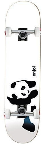 Enjoi Whitey Panda Complete Skateboard - 7.75 w/Raw Trucks & Wheels by Enjoi