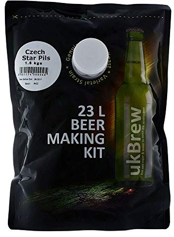 UKBrew CZECH PILS 1.6kg Home Brew Beer Kit