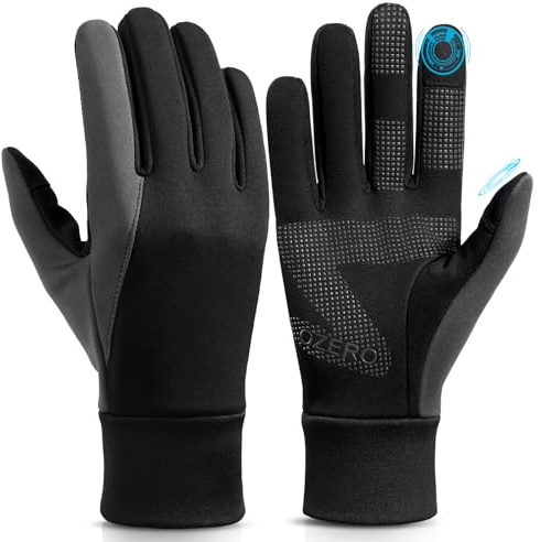 OZERO Fahrradhandschuhe Herren Touchscreen Winterhandschuhe