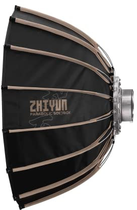ZHIYUN [Official] 60cm Parabolische Softbox Bowens, Universal für Licht mit Bowens Mount, Parabolic Softbox für ZHIYUN X60/ CX100/ G60/ X100/ G200/ G300 Videoleuchte
