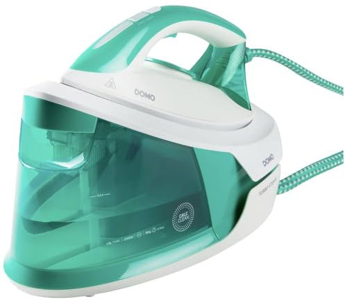 Domo Centrale Vapeur - 6,5 Bars - 1,5 L - 2400 W - Blanc/Vert