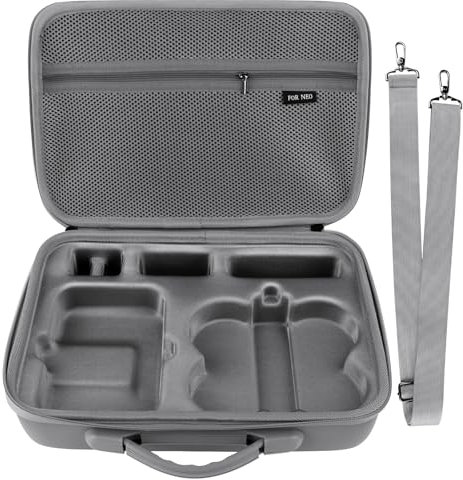KUOFANY Bolsa de Transporte para dji Neo,Estuche Portátil Compacto e Impermeable para dji Neo Fly More Combo,RC-N3 Mando y Accesorios,Bolsa de Viaje Protegida para Dron