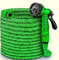 Tubo da Giardino Estensibile 15m e 30 m 50FT Canna Acqua Giardino con 7 Funzioni con Pistola Acqua Giardino & Adattatore Universale per Giardino, Prato, campagna, mare (30 metri)